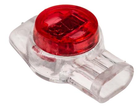 510-4804 RS Pro Butt Wire Splice Connector, Red, White, Insulated 26 → 19 AWG