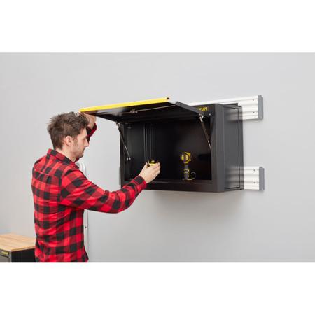 STST97599-1 Stanley 1 Door Floor Standing Storage Cabinet, 147 x 50 x 77.5cm