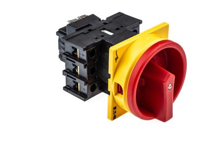 041097-P1-25-EA-SVB Eaton 3 Pole Flush Mount Non Fused Isolator Switch - 25A Maximum Current, 13kW Power Rating, IP65