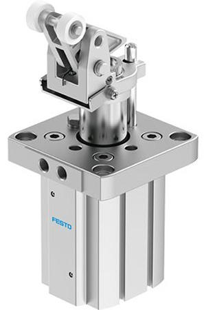 DFST-50-30-L-Y4-A-G2 Festo Pneumatic Compact Cylinder - , 50mm Bore, 30mm Stroke, DFST Series, Double Acting