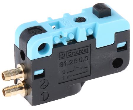 81290001 Crouzet Plunger 3/2 Pneumatic Manual Control Valve 81 Series, 2.5mm, III B
