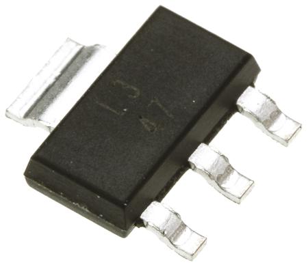 LM317DCYR Texas Instruments , Voltage Regulator 40V SOT-223 4-Pin