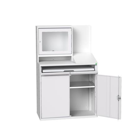 16928022.16 Bott 1 Door Sheet Steel Cupboard, 1050 x 550 x 1650mm