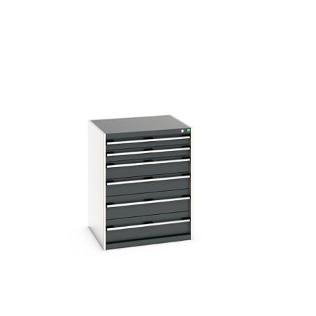 40028020-19V Bott 6 Cabinet, Steel, 1000mm x 750mm x 800mm, Grey