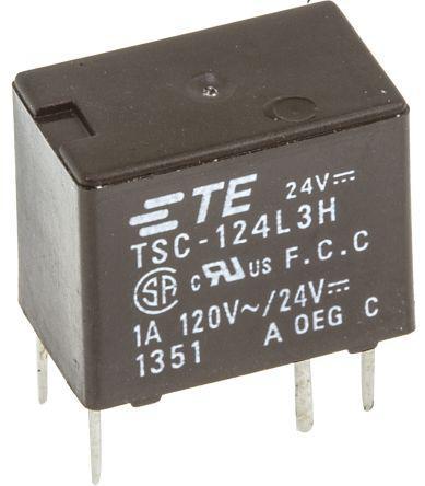 V23072C1062A303 TE Connectivity SPDT Automotive Relay PCB Mount, 24V dc Coil, 10 A