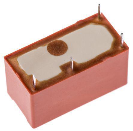 RE030006 TE Connectivity SPNO Non-Latching Relay PCB Mount, 6V dc Coil, 6 A