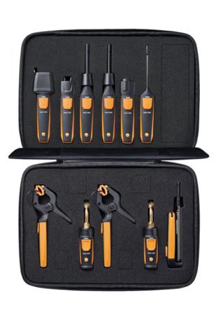 0563 0002 32 Testo Smart Probes HVAC/R Ultimate kit Wireless Multimeter Kit for Multipurpose Use, ±0.5 (testo 405i) °C, ±0.5 (testo