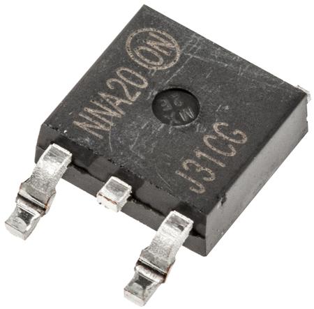 MJD31CT4G onsemi  NPN Bipolar Transistor 100 V, 3-Pin DPAK