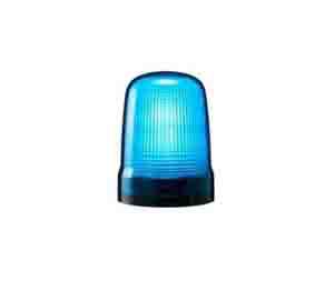 SL10-M2KTB-B Patlite SL Series Blue Sounder Beacon, 100 →240 VAC, IP66, Base Mount