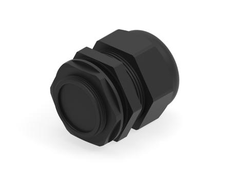 1SNG626117R0000 1SNG Series Black PA 6 Cable Gland, M40 Thread, 22mm Min, 32mm Max, IP66, IP68