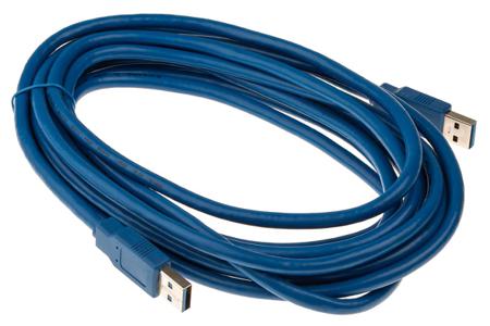 182-8845 RS PRO USB 3.0, Male USB A to Male USB A, 5m
