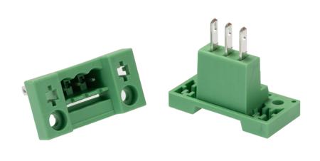 0707112 Phoenix Contact, 5mm Pitch, DFK-MSTB 2.5/ 3-G, 3 Way, , Pluggable Terminal Block, Feed Through Header, Panel Mount,
