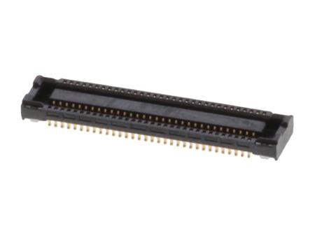 51338-6473 TE Connectivity 51338 Series Vertical Board Mount PCB Socket, 64-Contact, 2-Row, 0.4mm Pitch, Surface Mount Termination