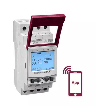 43.04.0004.1 Grasslin Analogue DIN Rail Time Switch 110 → 230 V ac, 2-Channel