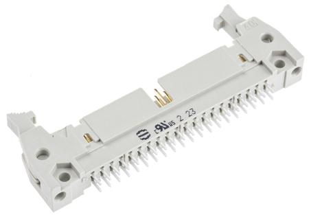09185406904 HARTING SEK 18 Series Straight Through Hole PCB Header, 40 Contact(s), 2.54 mm Pitch, 2 Row, Shrouded