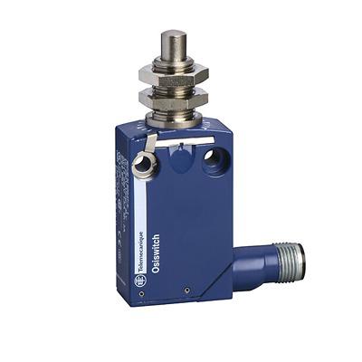 XCMD21F0M12 Telemecanique Sensors XCMD Series Plunger Limit Switch, NC, NO, IP66, 2P, Metal Housing, 10A Max