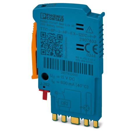 2907833 Phoenix Contact Surge Protector, DIN Rail Mount