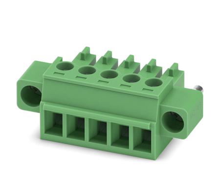 1827732 Phoenix Contact, 3.81mm Pitch, MC 1.5/ 5-STF-3.81, 5 Way, , Pluggable Terminal Block, Plug, Cable Mount, Screw