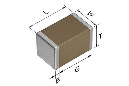 CGA4J3X7R2E223K125AE TDK 22nF Multilayer Ceramic Capacitor MLCC, 250V dc V, ±10% , SMD