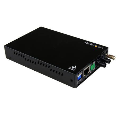 ET90110ST2 StarTech.com RJ45, ST Media Converter, Multi Mode, 10/100Mbit/s, Half/Full Duplex 2km