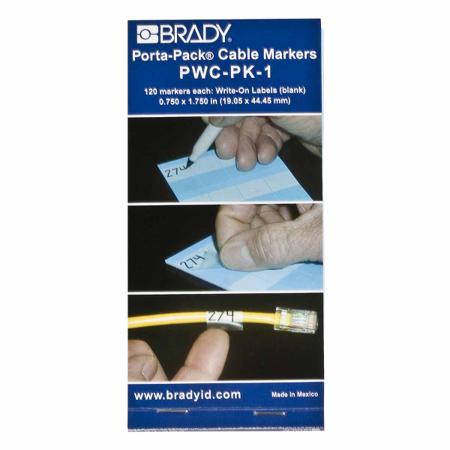 P-K-1 Brady K True White Black Print Label Roll, 40.64mm Width, 71.12mm Height