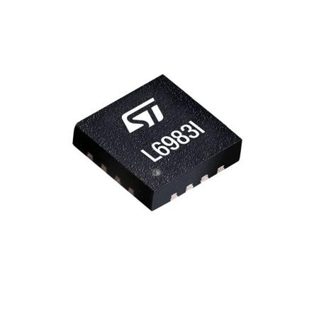 L6983IQTR STMicroelectronics,  Step-Down Switching Regulator, 1-Channel 4.5A Adjustable 16-Pin, QFN