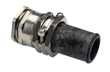 52001170-52003560 Lapp PG36 Metallic Nickel Plated Brass, IP65 Cable Gland With Locknut