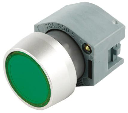 704.012.5 EAO Green Momentary Push Button Head