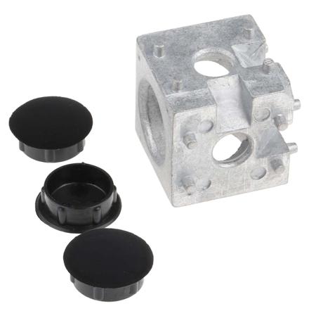 767-5575 RS PRO Cube Connector, Connecting Component, Strut Profile 30 mm, Groove Size 6mm