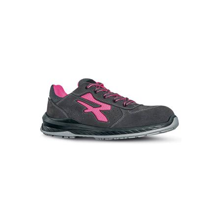 RI21076-37 UPower TOKYO Women's Blue Composite Toe Capped Safety Shoes, UK 4, EU 37
