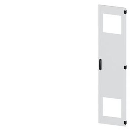 8MF1070-2UT14-3BA2 Siemens 8MF1 Series Steel RAL 7035 Plain Door, 2000mm H, 450mm W for Use with Cut Out For Filter Fan