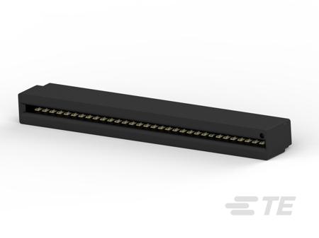 3-5147490-2 TE Connectivity AMP Series Receptacle Edge Connector, Board Mount, 64-Contacts, 2.54mm Pitch, 2-Row, Through Hole
