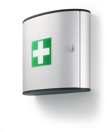 197023 Durable FIRST AID BOX M First Aid Cabinet 280 mm x 302mm x 118 mm