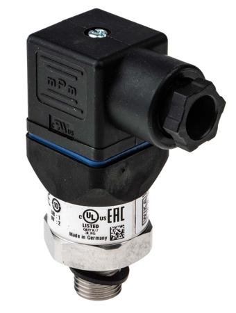 12719316 WIKA Gauge for Hydraulic Fluid Pressure Sensor maximum pressure reading 40bar 8 → 30 V dc IP65