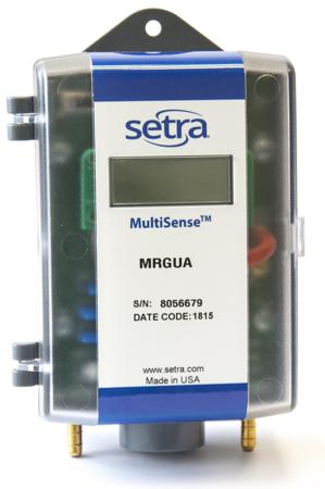 MRGSP Setra  Series Pressure Sensor, 100Pa Min, 1000Pa Max, Voltage Output, Differential Reading