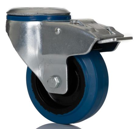 171-8316 RS PRO Braked Swivel Castor Wheel, 180kg Capacity, 100mm Wheel