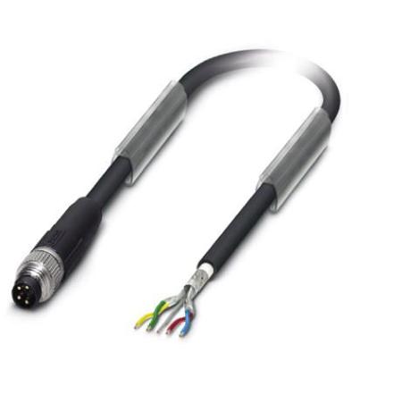 1543278 Phoenix Contact Straight Male M8 to Bus Cable, 15m