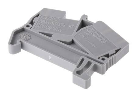 3031720 Phoenix Contact  STS 2.5-TWIN Series Grey, 0.08 → 4mm², Single-Level, Spring Clamp Termination