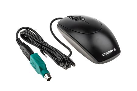M-5450 Cherry M5450 3 Button Wired Optical Mouse Black
