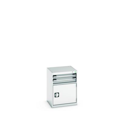 40010017.16V Bott 2 Cabinet, Steel, 700mm x 525mm x 525mm, Light Grey