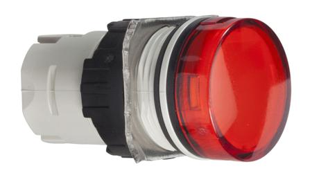 ZB6AV4 Schneider Electric Red Pilot Light Head, 16mm Cutout Harmony XB6 Series