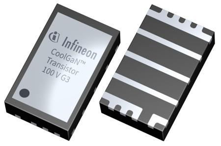 IGC033S10S1 Infineon COOLGAN GaN P-Channel MOSFET, 21 A, 100 V, 6-Pin PG-TSON-6-2
