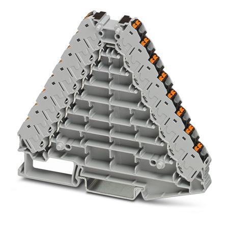 3270142 Phoenix Contact Distribution Block, 32 Way, 2.5mm², 17.5A, 250 V, Grey