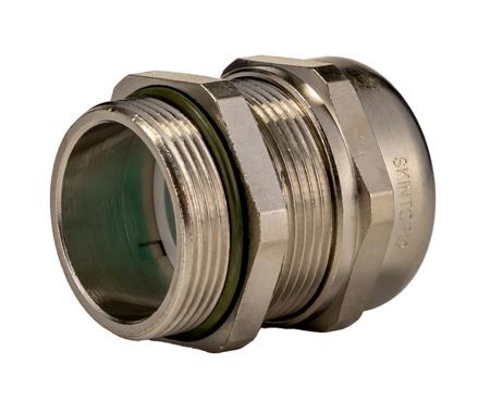 53112574 Lapp M32 Nickel Plated Brass, IP68 Cable Gland