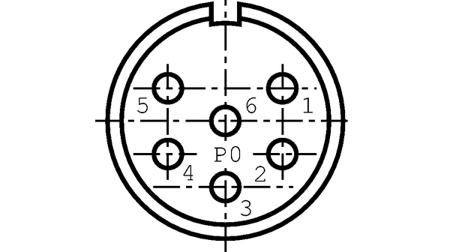 99-4646-00-06 binder Socket, 6 Contacts, Cable Mount, M23 Connector, Socket, Female, IP67, 623 Series