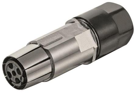 09148812806 HARTING Heavy Duty Power Connector Insert, 500mA, Female, 914 Series, 8 Contacts