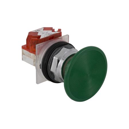 9001KR25G Schneider Electric 9001 Series Green Spring Return Push Button Head, 30mm Cutout