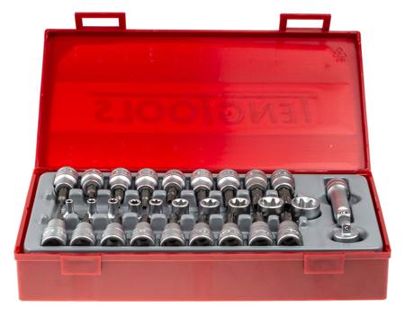 TTTX30 Teng Tools  30 Piece Socket Set, 3/4 in Hexagon Drive