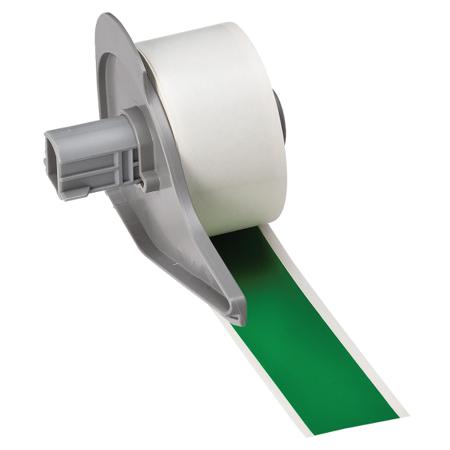 M7C-1000-595-GN Brady B-595 Black on Green Cable Labels, 15.24 m Length, 25.40 mm Width, 25.4mm Label Width