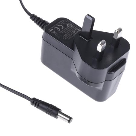 VEL12US120-UK-JA XP Power 12W Plug-In AC/DC Adapter 12V dc Output, 1A Output